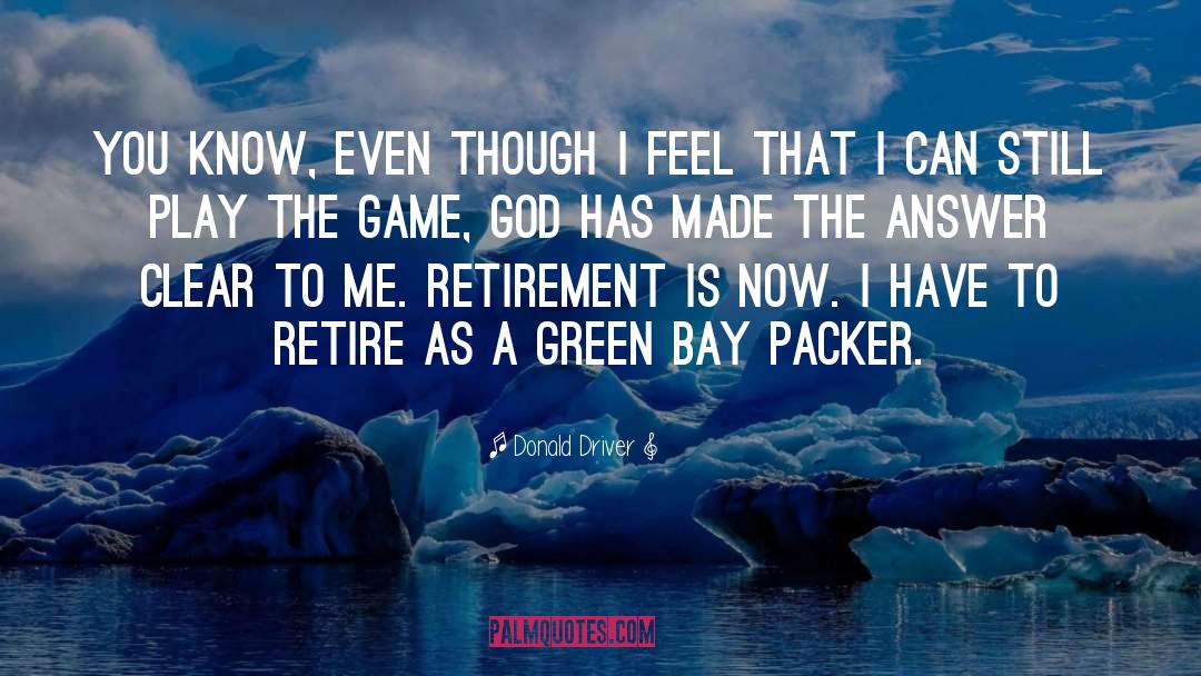 Green Bay quotes by Donald Driver