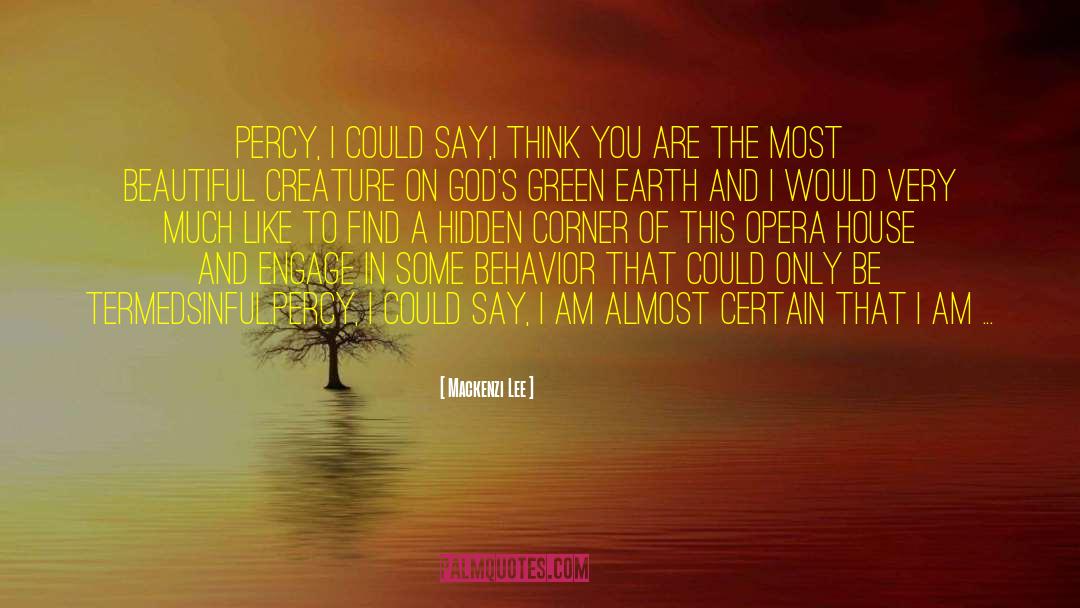 Green Earth quotes by Mackenzi Lee