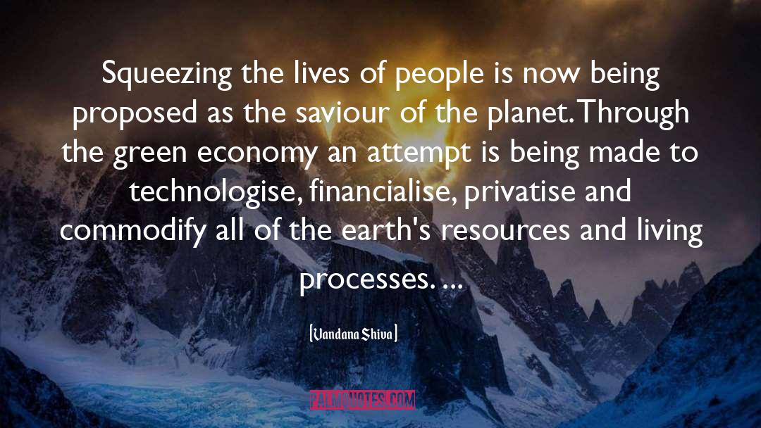 Green Economy quotes by Vandana Shiva