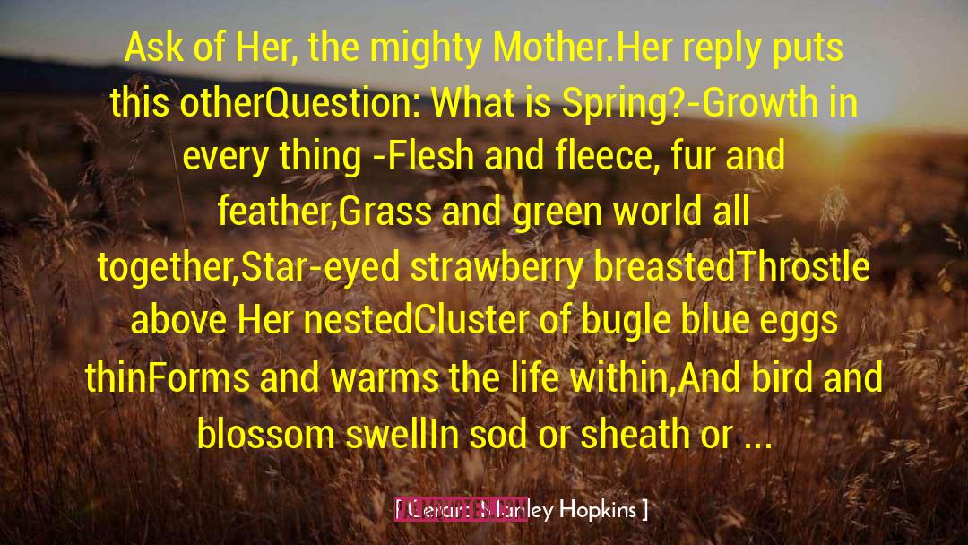Green Eggs And Ham quotes by Gerard Manley Hopkins