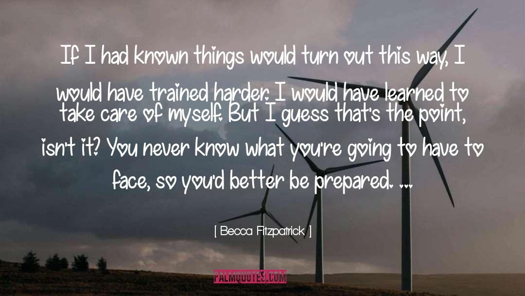 Green Face quotes by Becca Fitzpatrick