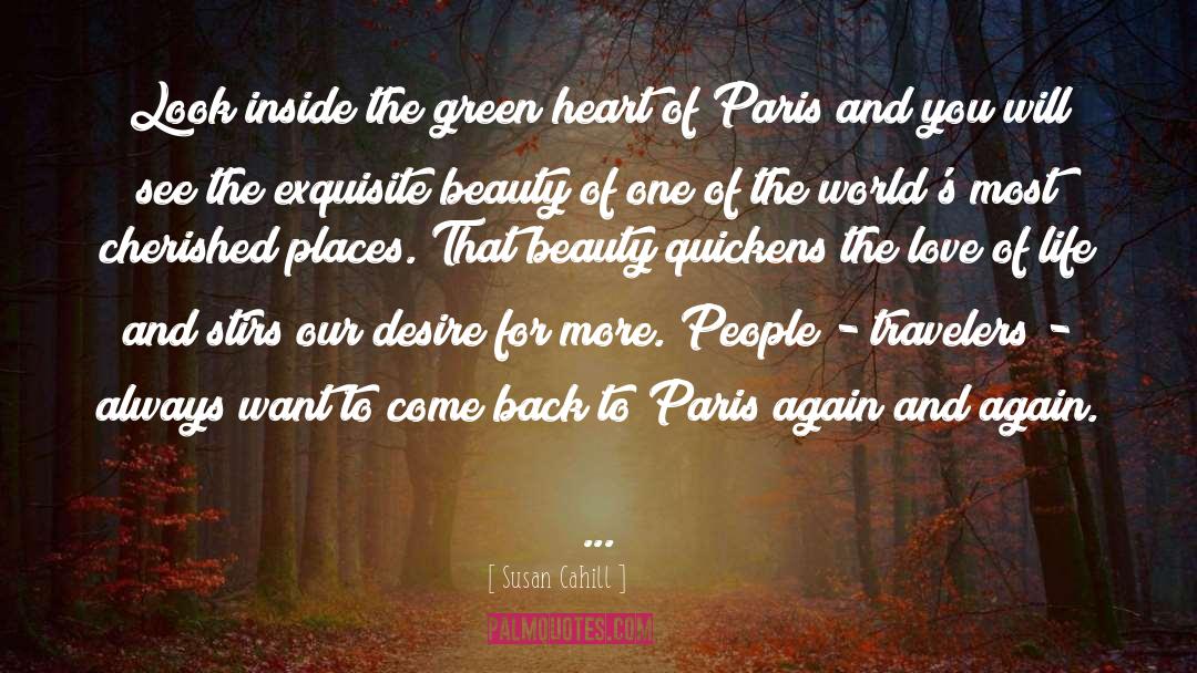 Green Heart quotes by Susan Cahill