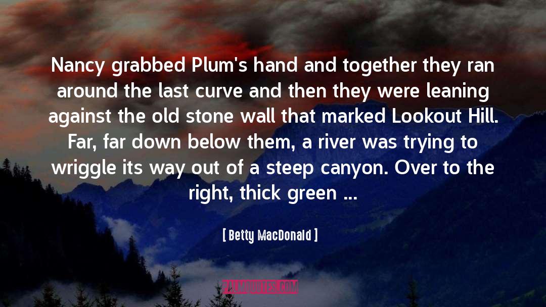 Green Hills quotes by Betty MacDonald