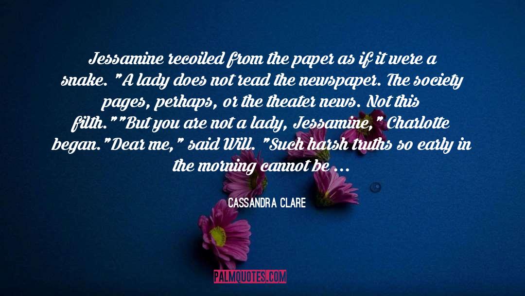 Green Lady quotes by Cassandra Clare