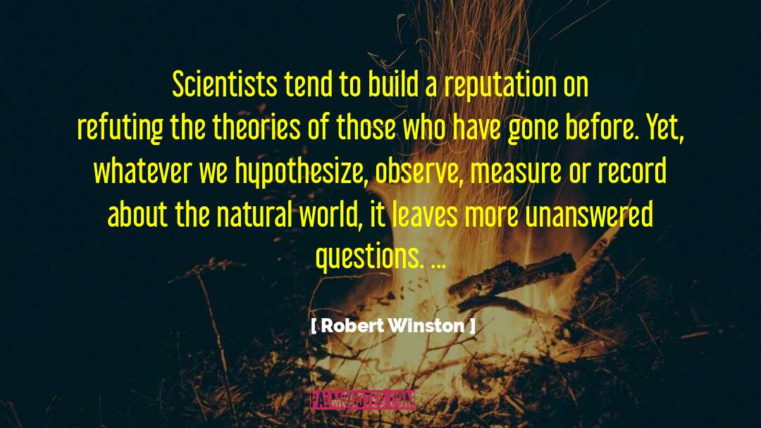 Green Leaves quotes by Robert Winston