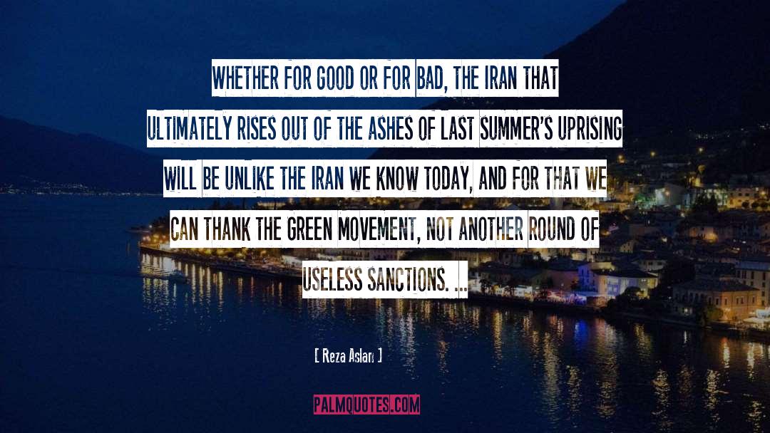 Green Movement quotes by Reza Aslan