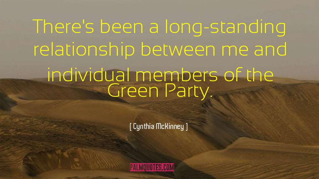 Green Party quotes by Cynthia McKinney