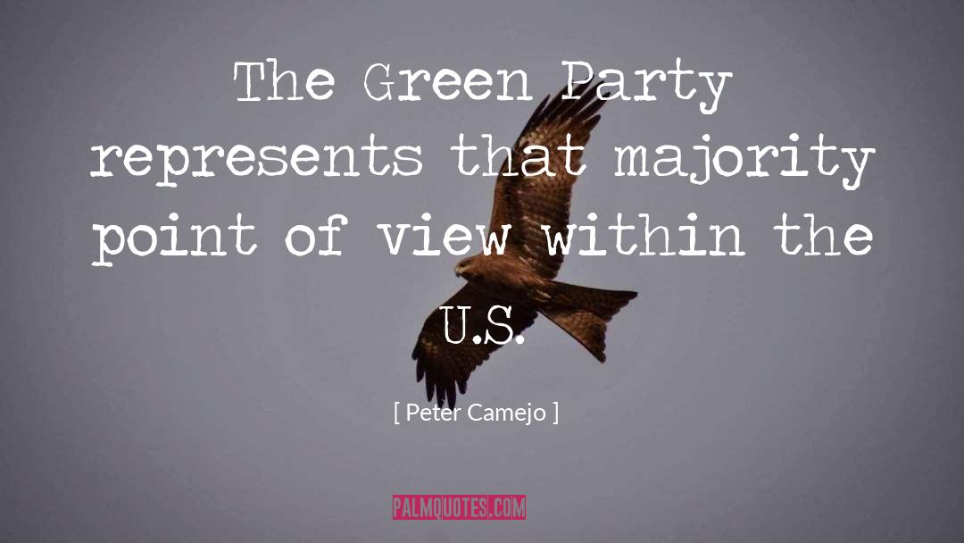 Green Party quotes by Peter Camejo