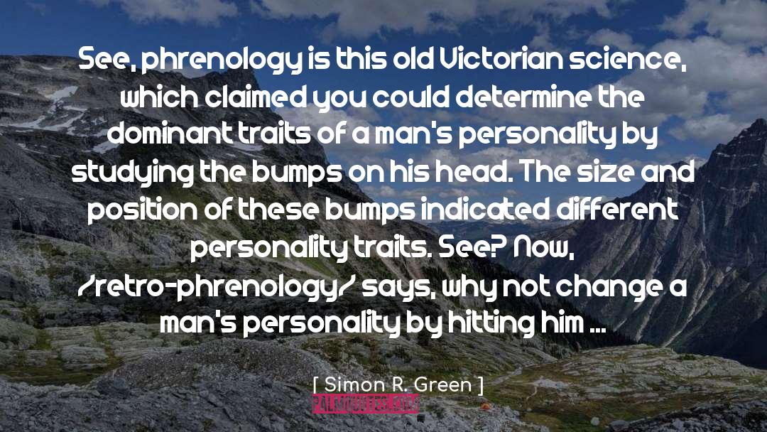 Green quotes by Simon R. Green