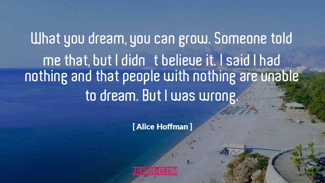 Green Witch quotes by Alice Hoffman