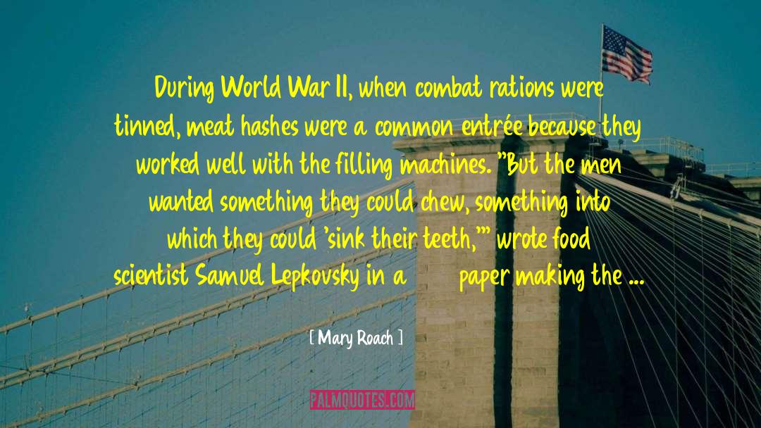 Green World quotes by Mary Roach