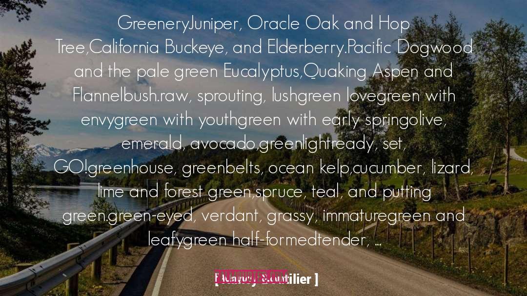 Greenery quotes by Nancy Boutilier