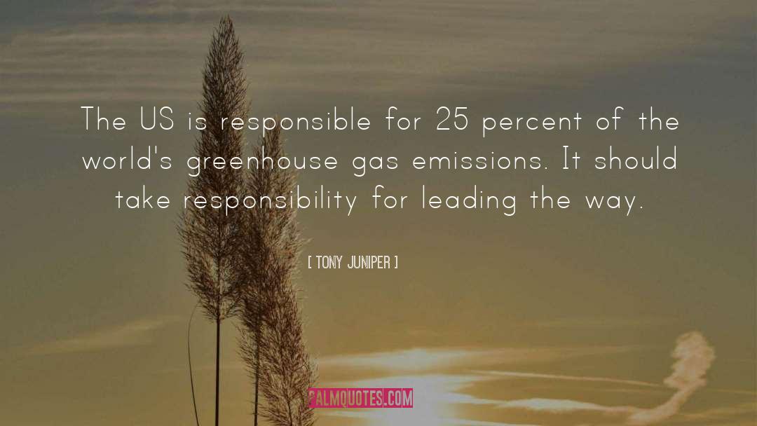 Greenhouse Gas Emissions quotes by Tony Juniper