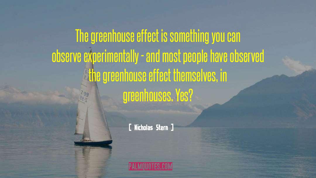 Greenhouse quotes by Nicholas Stern