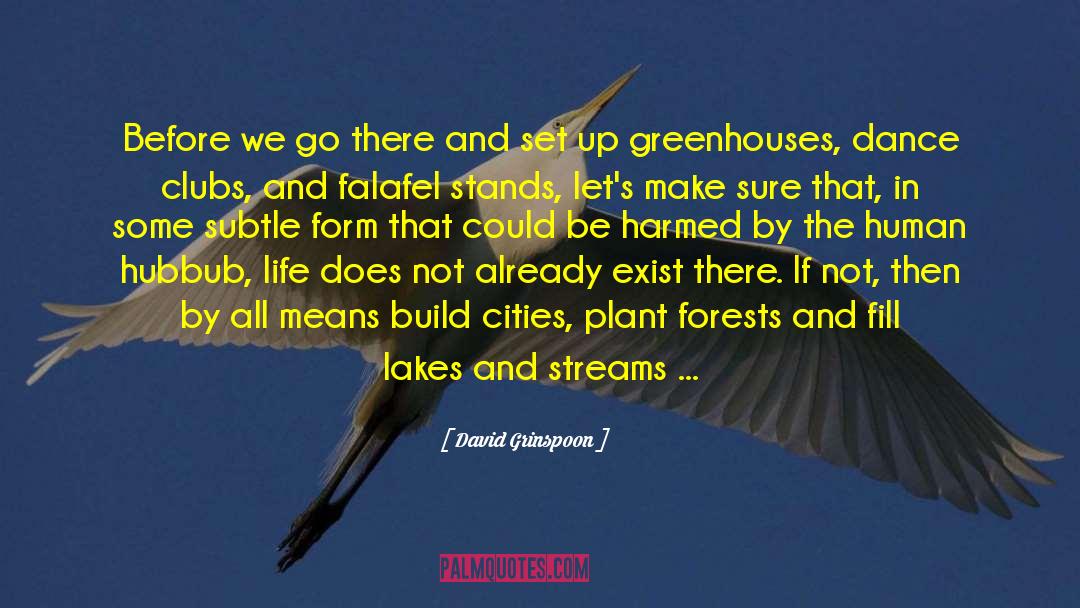 Greenhouses quotes by David Grinspoon
