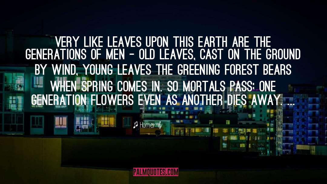Greening quotes by Homer