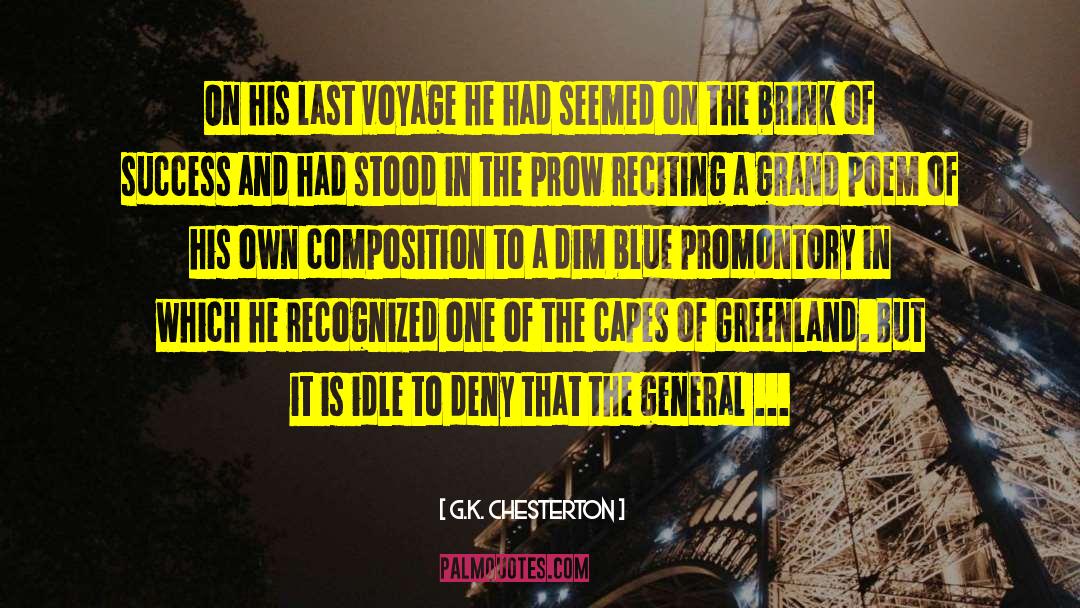 Greenland quotes by G.K. Chesterton