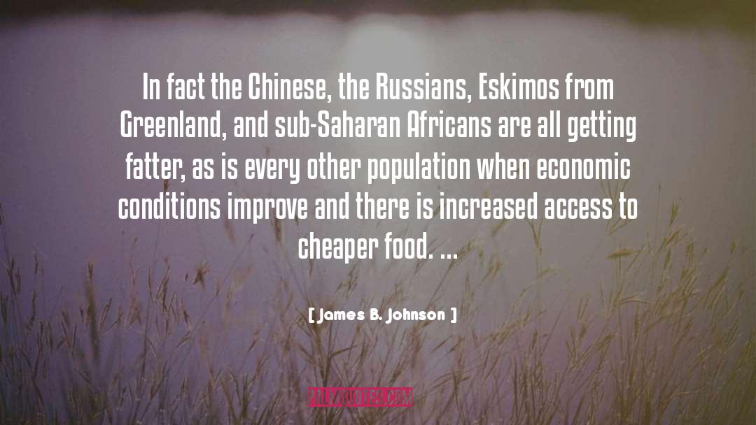 Greenland quotes by James B. Johnson