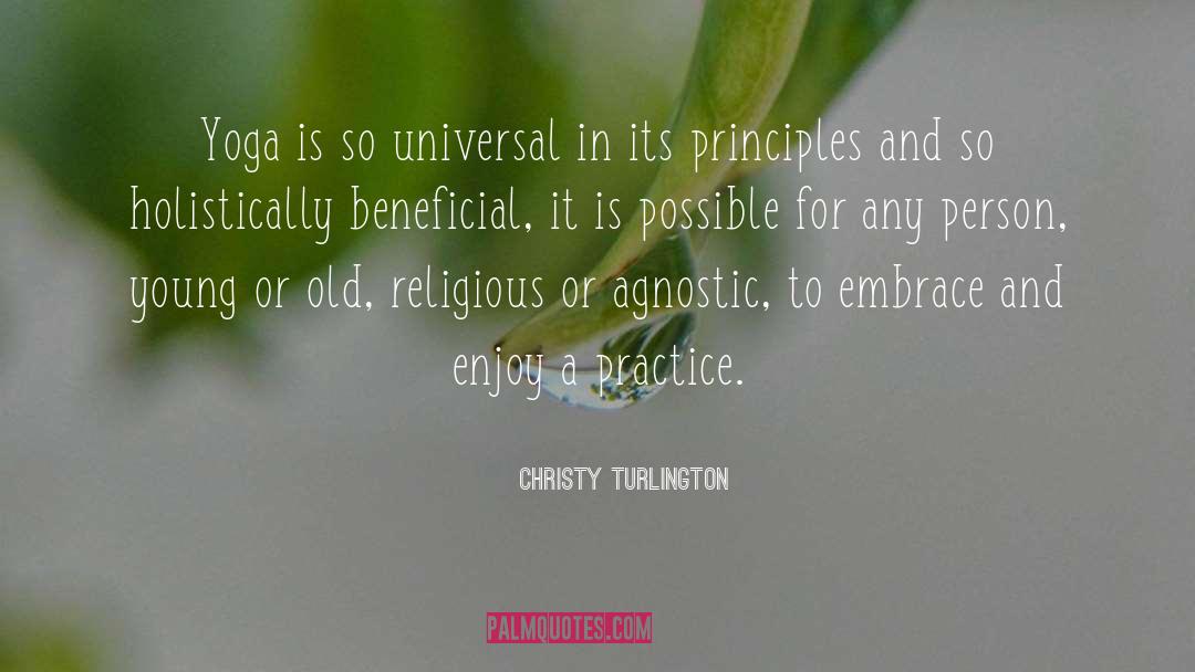 Greenleafs Principles quotes by Christy Turlington