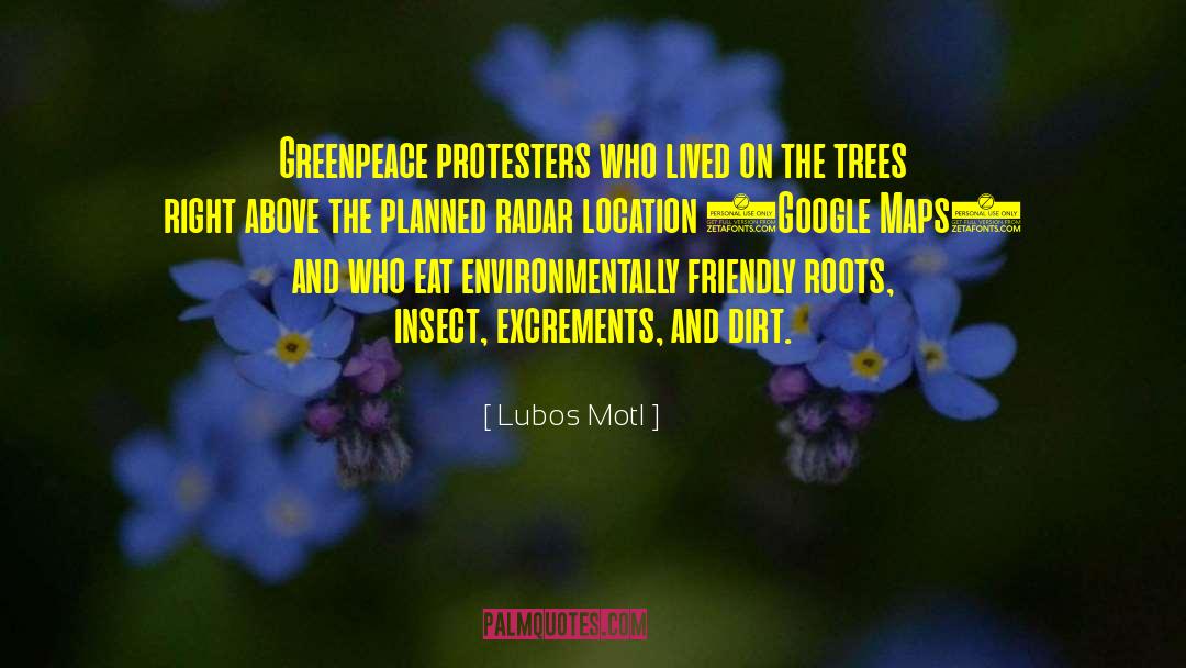 Greenpeace quotes by Lubos Motl