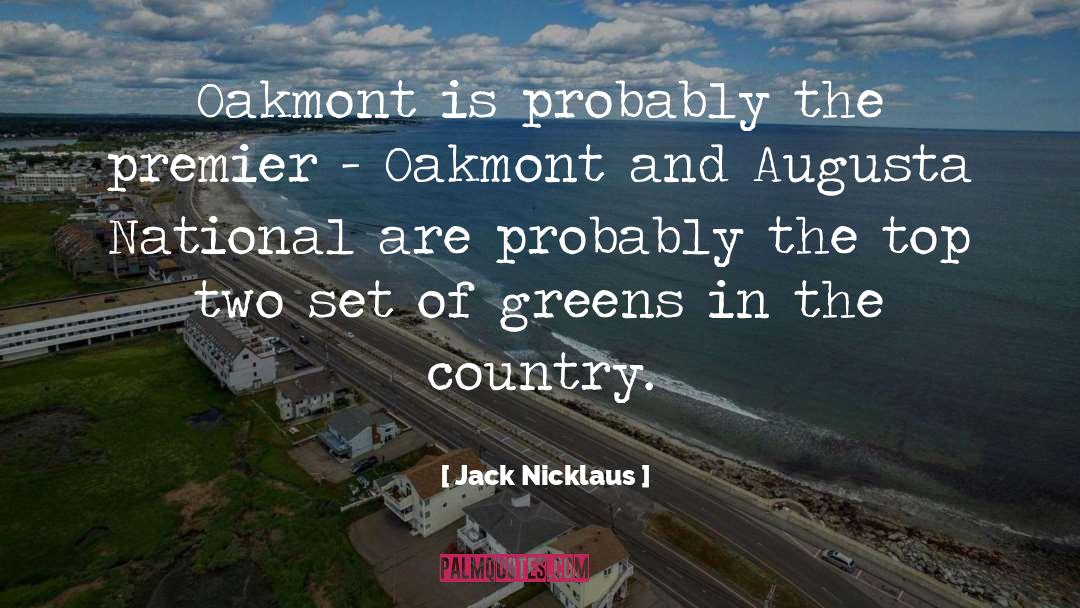 Greens quotes by Jack Nicklaus