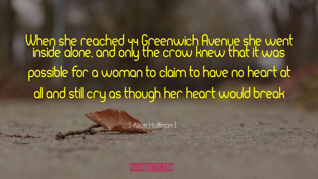 Greenwich quotes by Alice Hoffman