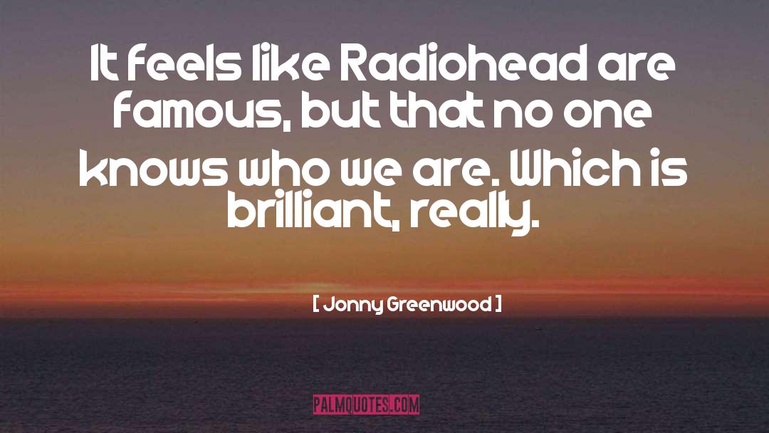 Greenwood quotes by Jonny Greenwood