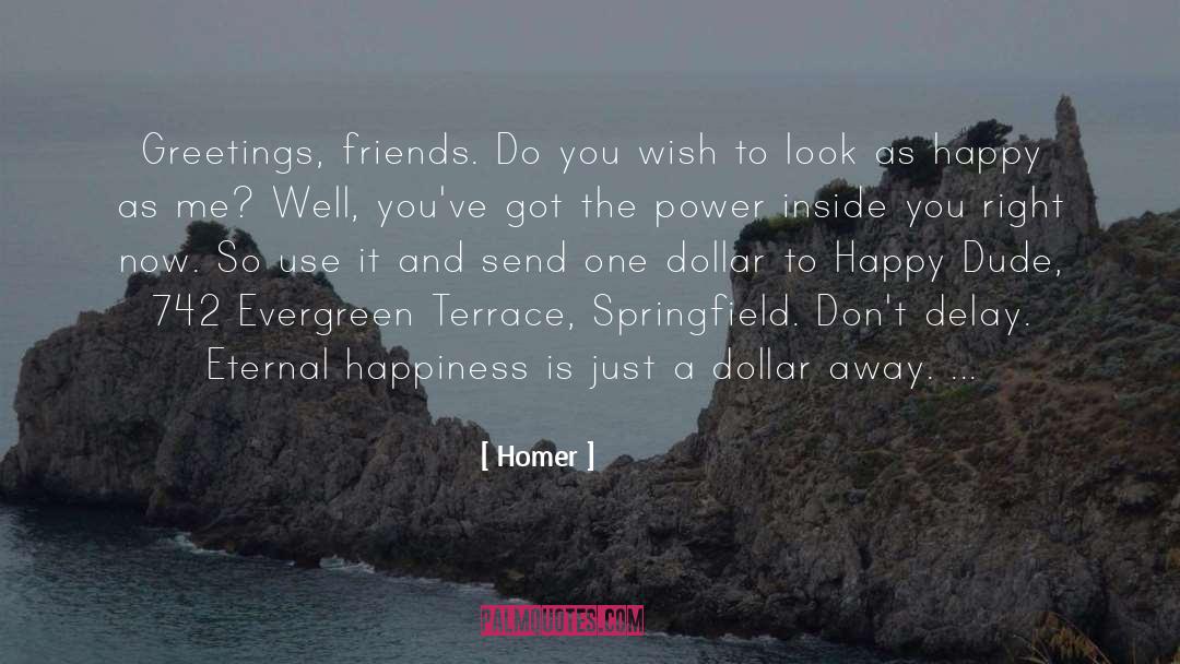 Greetings quotes by Homer