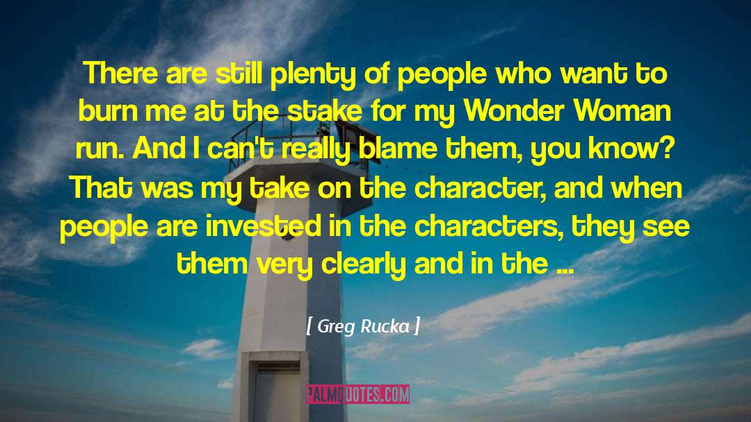 Greg Heffley quotes by Greg Rucka