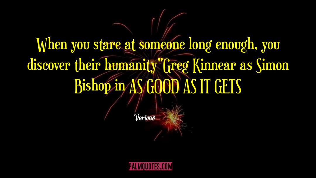 Greg Kinnear quotes by Various