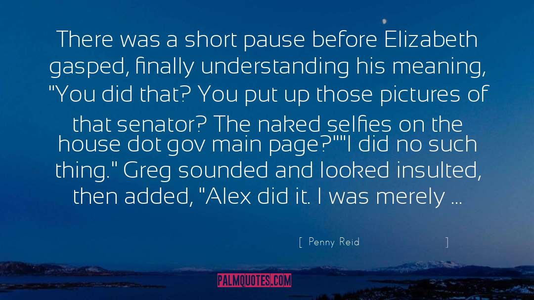 Greg Palast quotes by Penny Reid