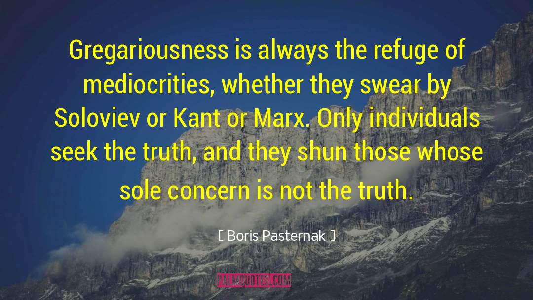 Gregariousness quotes by Boris Pasternak
