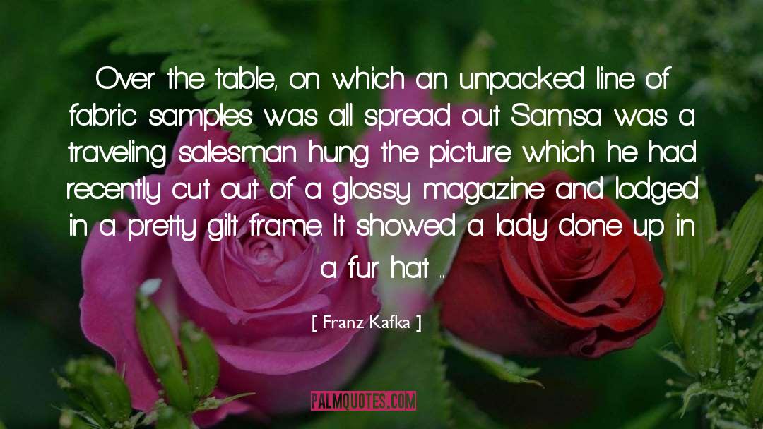 Gregor Samsa quotes by Franz Kafka