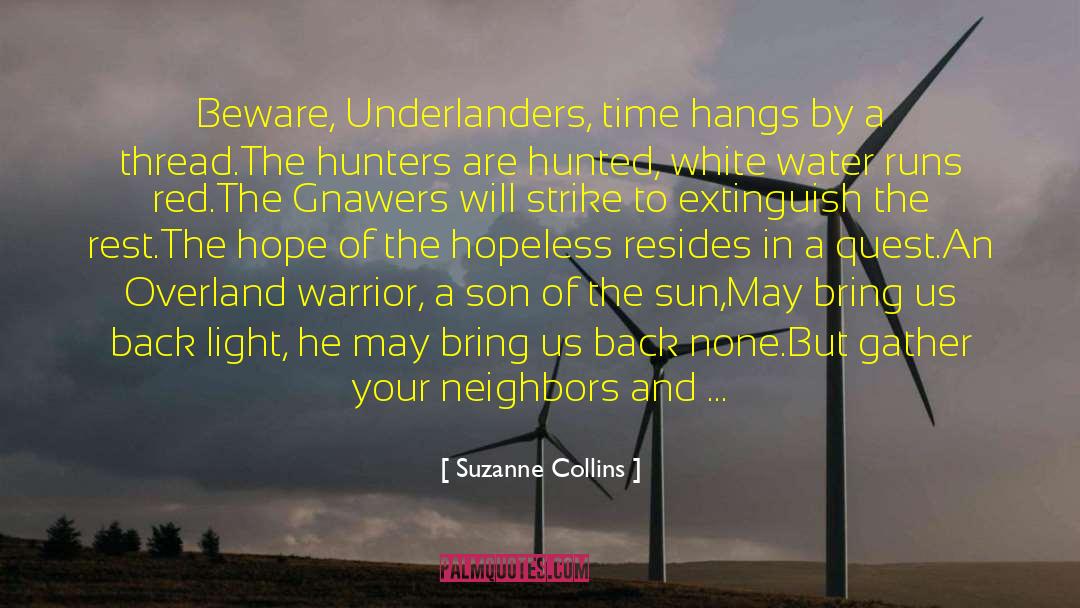 Gregor The Overlander quotes by Suzanne Collins