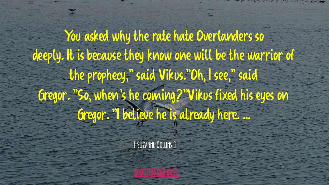 Gregor The Overlander quotes by Suzanne Collins