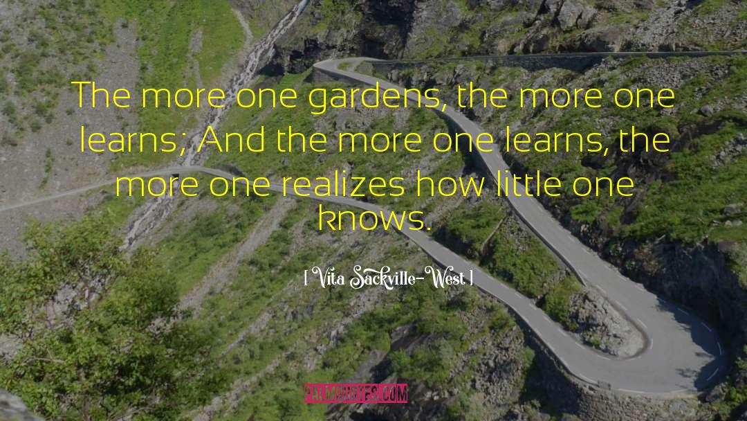 Gregorcs Learning quotes by Vita Sackville-West