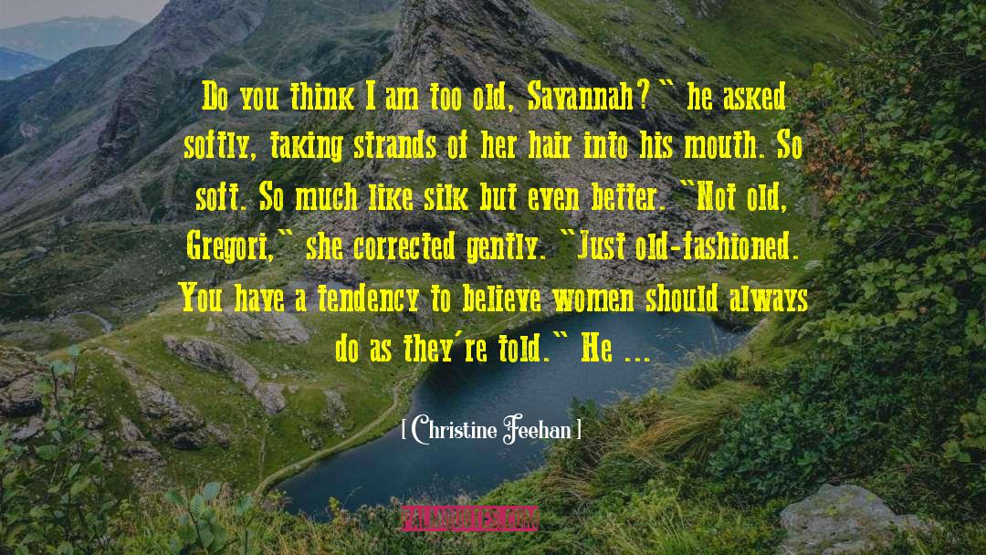 Gregori And Savannah quotes by Christine Feehan