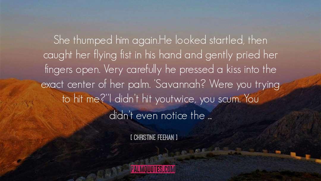 Gregori And Savannah quotes by Christine Feehan