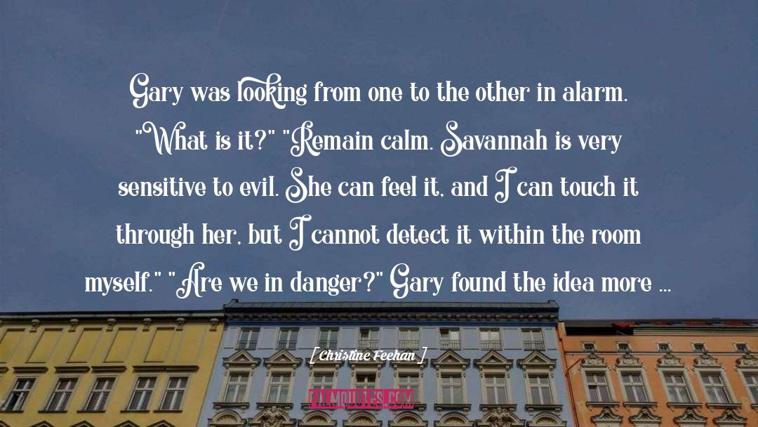 Gregori And Unborn Savannah quotes by Christine Feehan