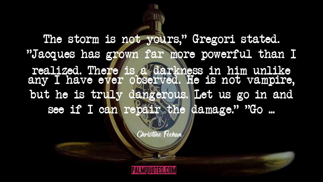 Gregori quotes by Christine Feehan