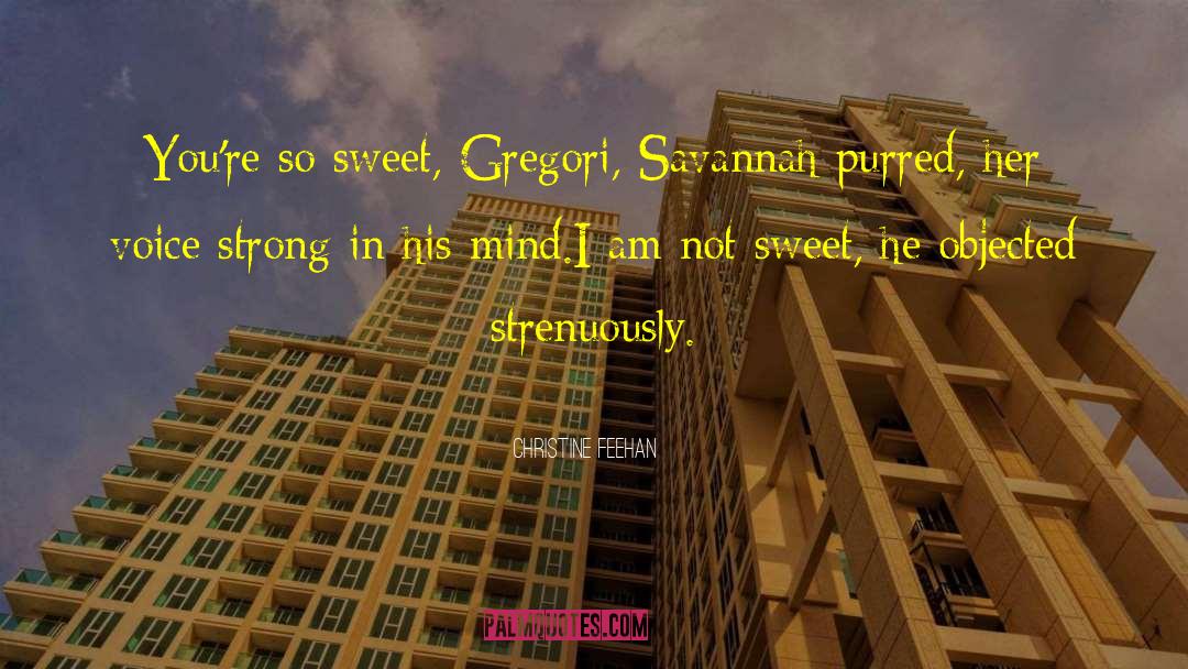 Gregori quotes by Christine Feehan