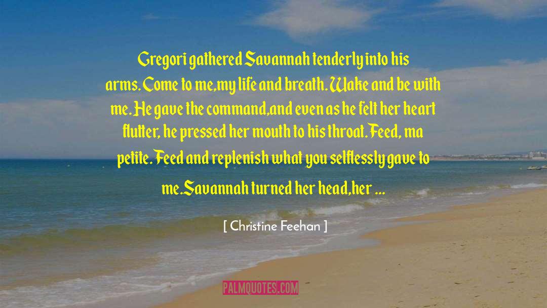 Gregori quotes by Christine Feehan