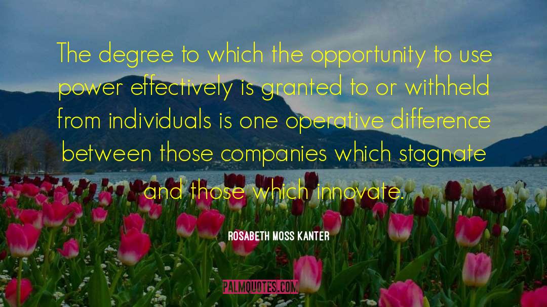 Gresser Companies quotes by Rosabeth Moss Kanter