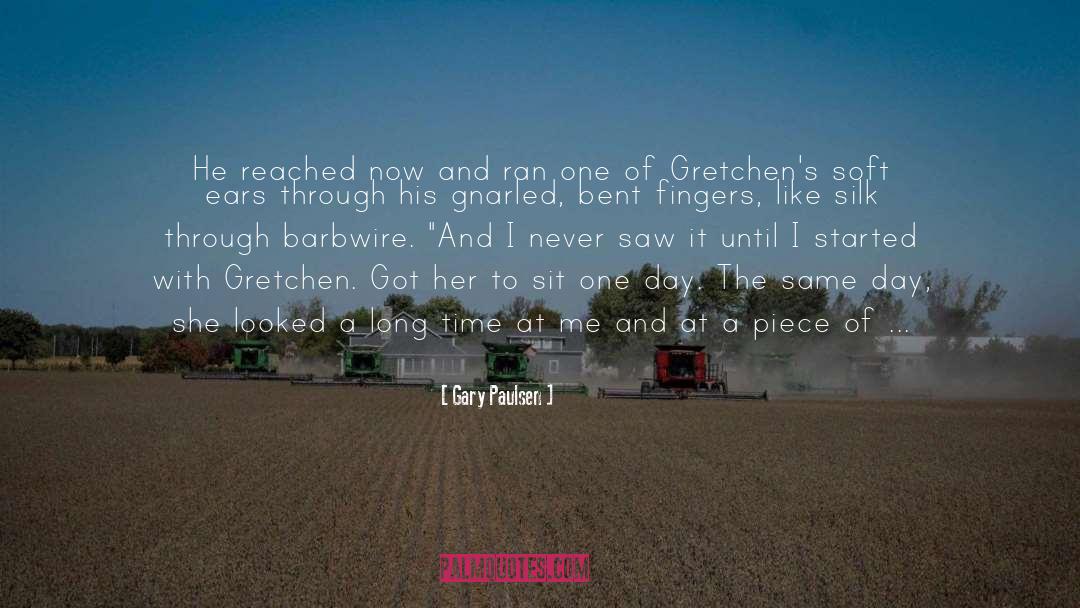 Gretchens Ketchum quotes by Gary Paulsen