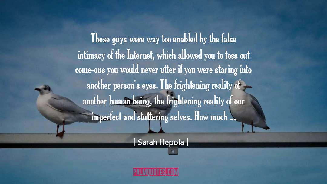 Grey Eyes quotes by Sarah Hepola