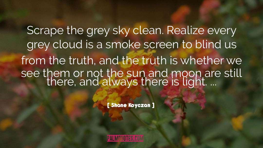 Grey Skies quotes by Shane Koyczan