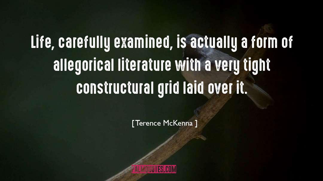 Grid quotes by Terence McKenna