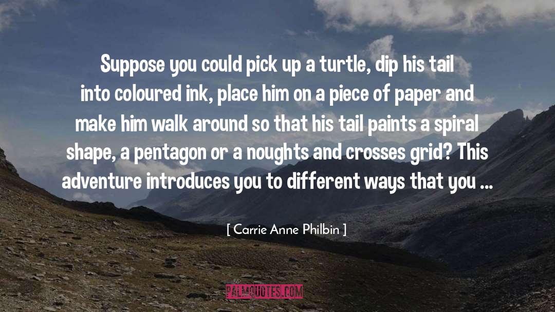 Grid quotes by Carrie Anne Philbin