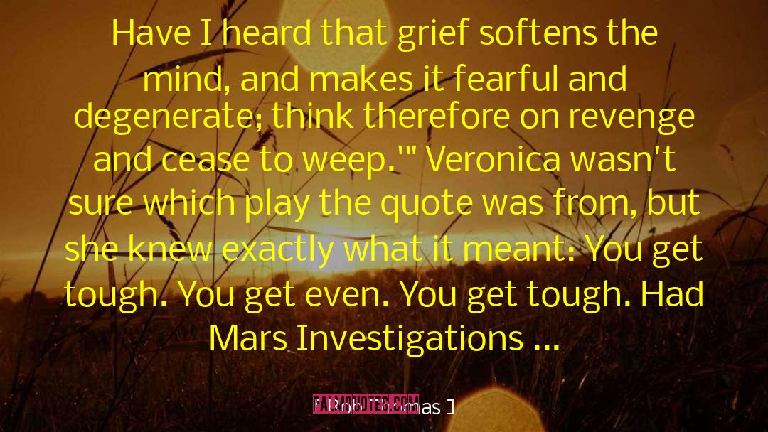 Grief Amd Loss quotes by Rob Thomas