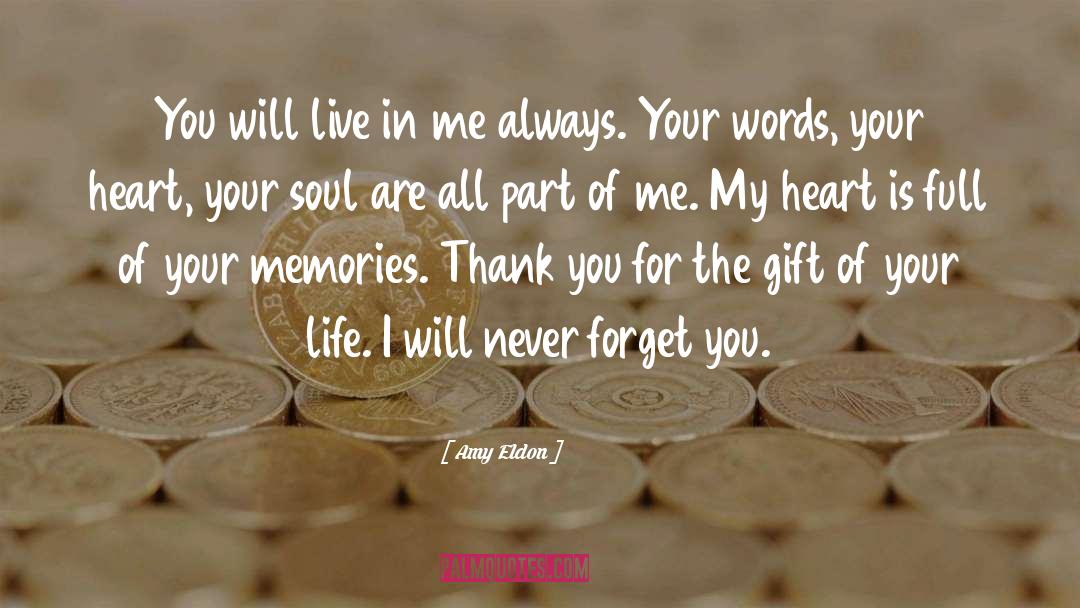 Grief And Loss quotes by Amy Eldon